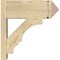 Ekena Millwork Balboa Rough Sawn Arts and Crafts Outlooker, Douglas Fir, 8"W x 20"D x 20"H OUT08X20X20BOA03RDF - alternate 2